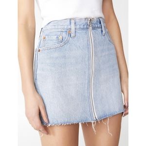 {Levi's} Brand New Deconstructed Denim Skirt